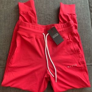 Ruby RED NVGTN Jogger Pants NWT